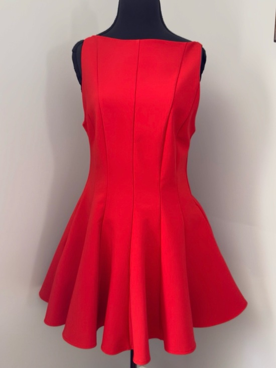 Zara Dresses & Skirts - Zara Red Fit & Flare Dress – NWT – Size Large